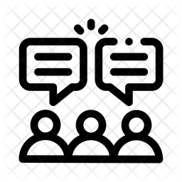 Staff Chat Internal Communication Team Messaging Icon