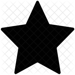 Stern Funf Spitz Symbol