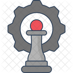 Strategic Management Business Strategy Corporate Planning Icon