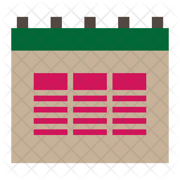 Stundenplan Veranstaltungsplaner Prufungskalender Symbol