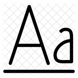 Subrayado Texto Icono