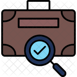 Suitcase Search Suitcase Search Icon