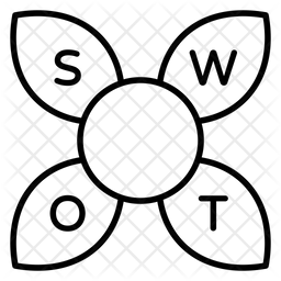 Swot Analysis Swot Matrix Strategic Planning Icon