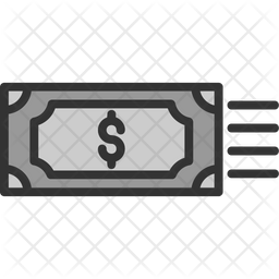 Moeda Dolar Economia Ícone