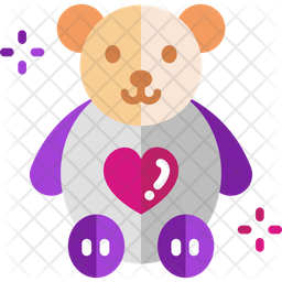 Teddybar Teddy Geschenk Symbol