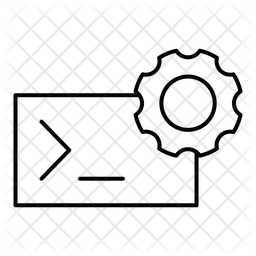 Code Terminal Development Code Icon