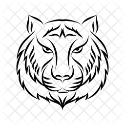 Mascotte Animale Tete De Tigre Mascotte De Tigre Icône