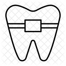 Braces Dentist Tooth Icon