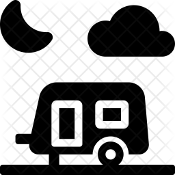 Trailer Camp Home Icon