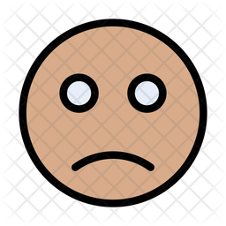 Traurig Reagieren Emoji Symbol