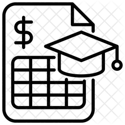 Fee Payment Student Icon