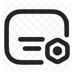 Untertiteleinstellungen Seaicon Untertitel Symbol