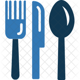 Fourchette Couteau Ustensile Icône