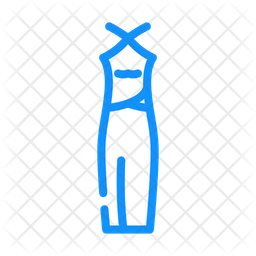 Vestido frente única  Ícone