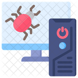 Virus Computer Error Icon