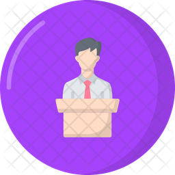 Vortrag Prasentation Schulung Symbol