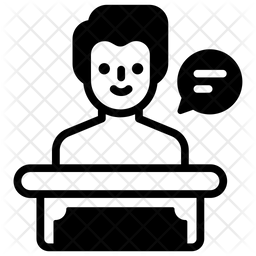 Vortrag Schulung Prasentation Symbol