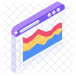 Web Analytics Web Infographic Web Statistics Icon