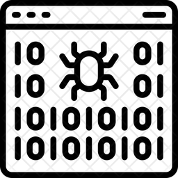 Webpage Virus Website Virus Malware Icon