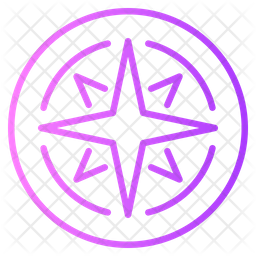 Wind Rose  Icon