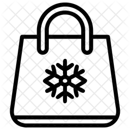 Wintershoppingbag Winter Shopping Icon