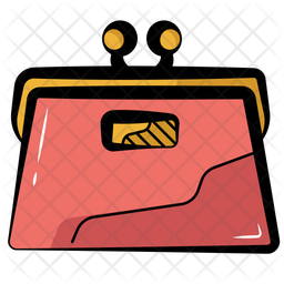 Woman Wallet  Symbol