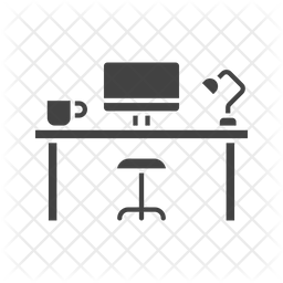 Workplace Work Station Office アイコン