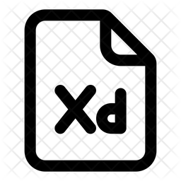 Xd 확장자 형식 아이콘