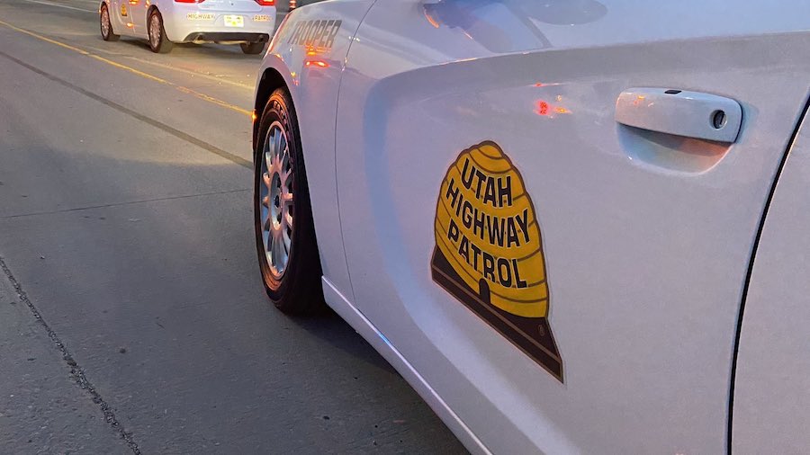Utah Highway Patrol vehicle....