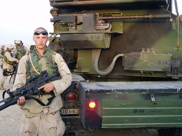 Bryant Jacobs was serving in Iraq in 2004 when his vehicle was struck by an IED. (Courtesy, Bryant ...