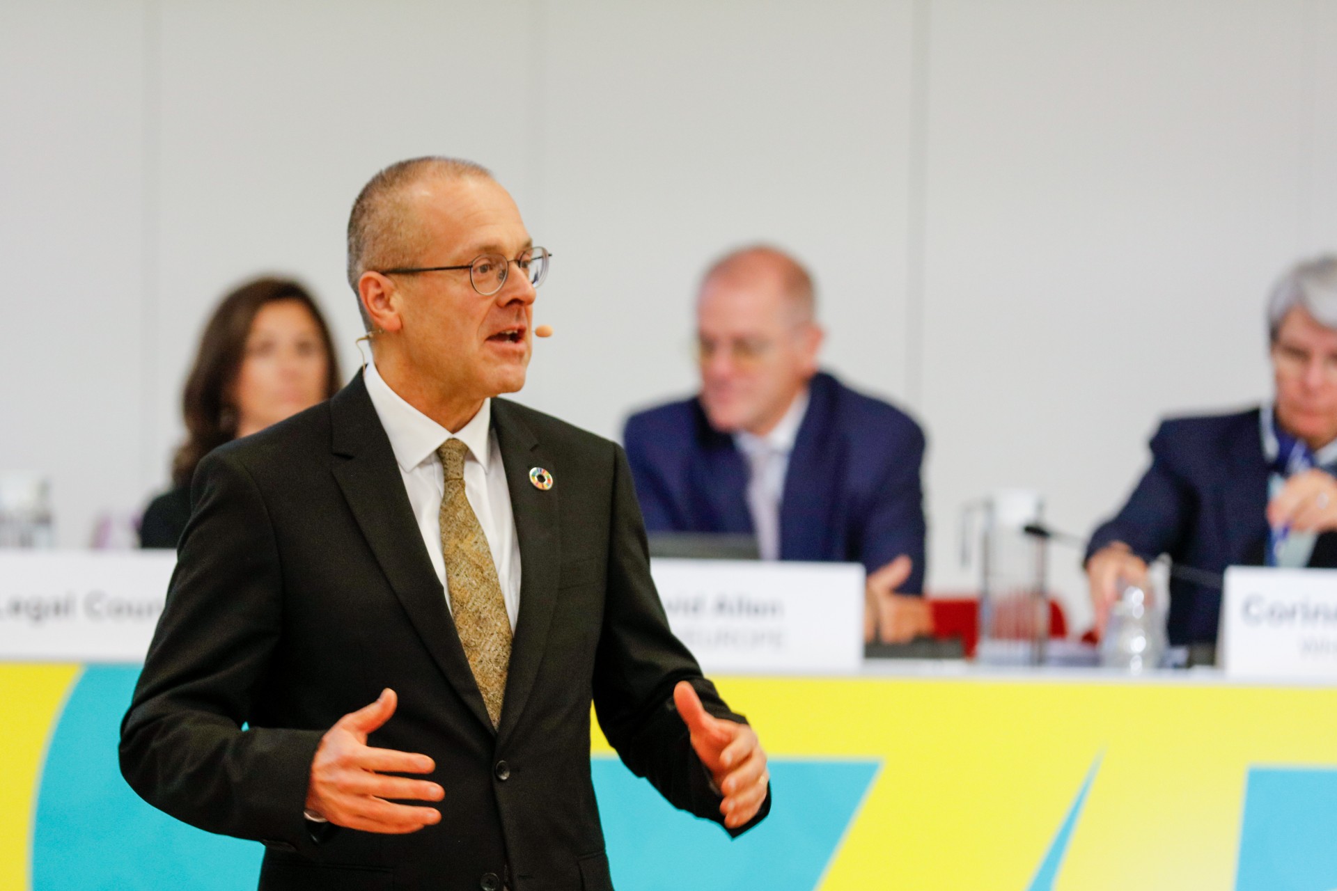 The WHO Regional Director for Europe Dr Hans Kluge reporeted on the work of the WHO Regional Office for Europe (WHO/Europe) since the last session of the Regional Committee U27E15P The WHO Regional Director for Europe Dr Hans Kluge reporeted on the work of the WHO Regional Office for Europe (WHO/Europe) since the last session of the Regional Committee.