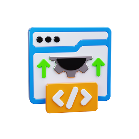 기어  3D 아이콘