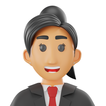 Businesswoman  3D Icon