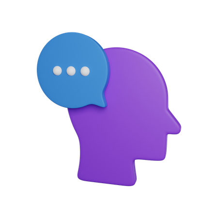 Communication Bubble  3D Icon