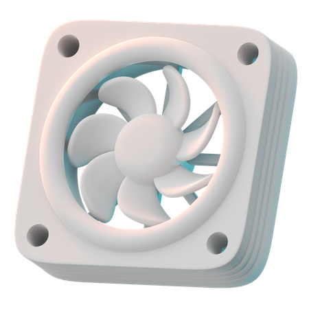 Cooling Fan  3D Icon