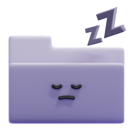 EMPTY FOLDER  3Dアイコン