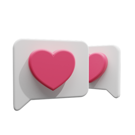 Like notifications  3D Icon