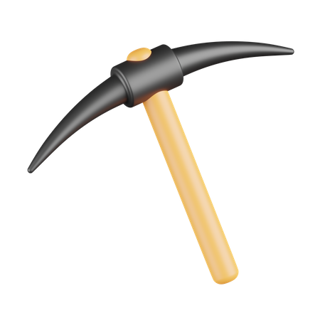 Pickaxe  3D Icon