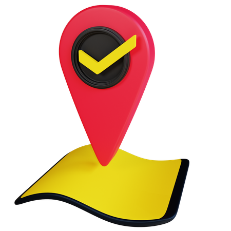 Verify Location  3D-Symbol