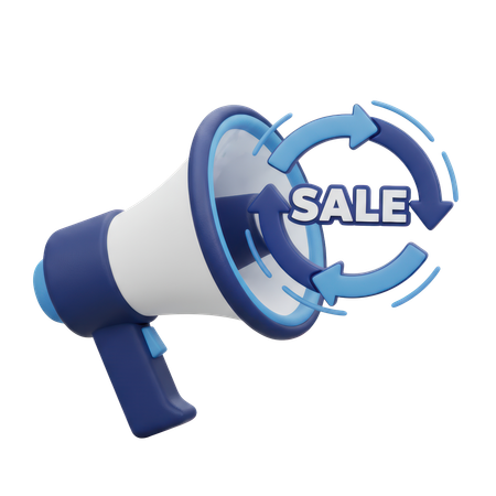 AI Shopping sale  3D Icon