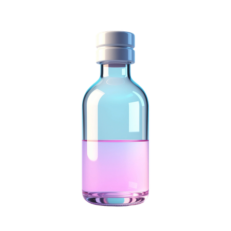 AI Suspension Liquid  3D Icon