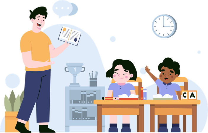 Actividad en el aula  Ilustración