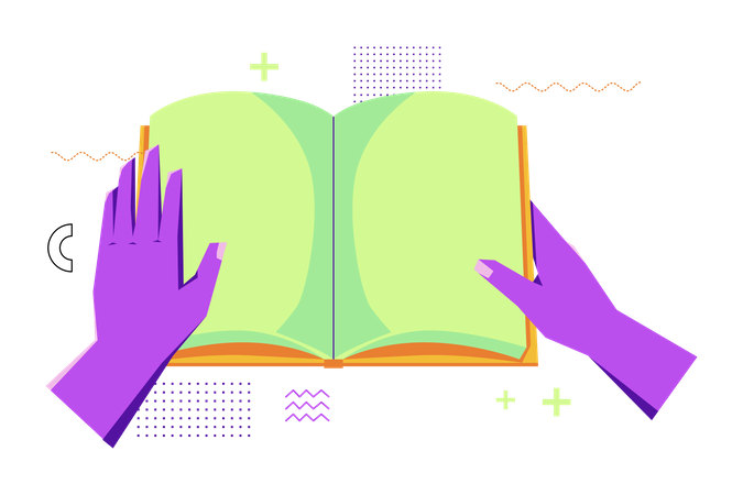 Buch lesen  Illustration