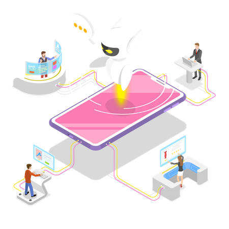 Chatbot  Illustration