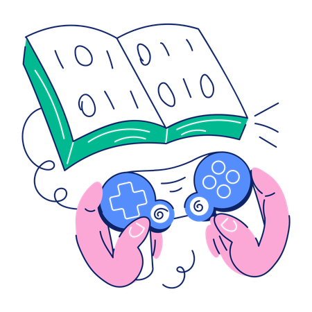 Game Development Illustration