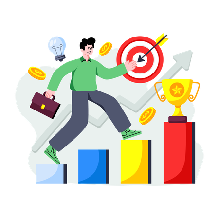 Karriereerfolg  Illustration