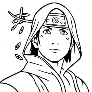 Itachi Uchiha Boyama Sayfası 10370-8331