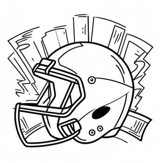 Super Bowl 58 Logo Coloring Page 10450-8385