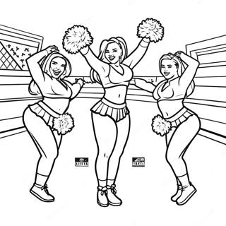San Francisco 49ers Cheerleader'ları Boyama Sayfası 11811-9260