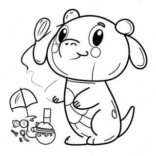 Pagina Da Colorare Di Giocattoli 12300-9644